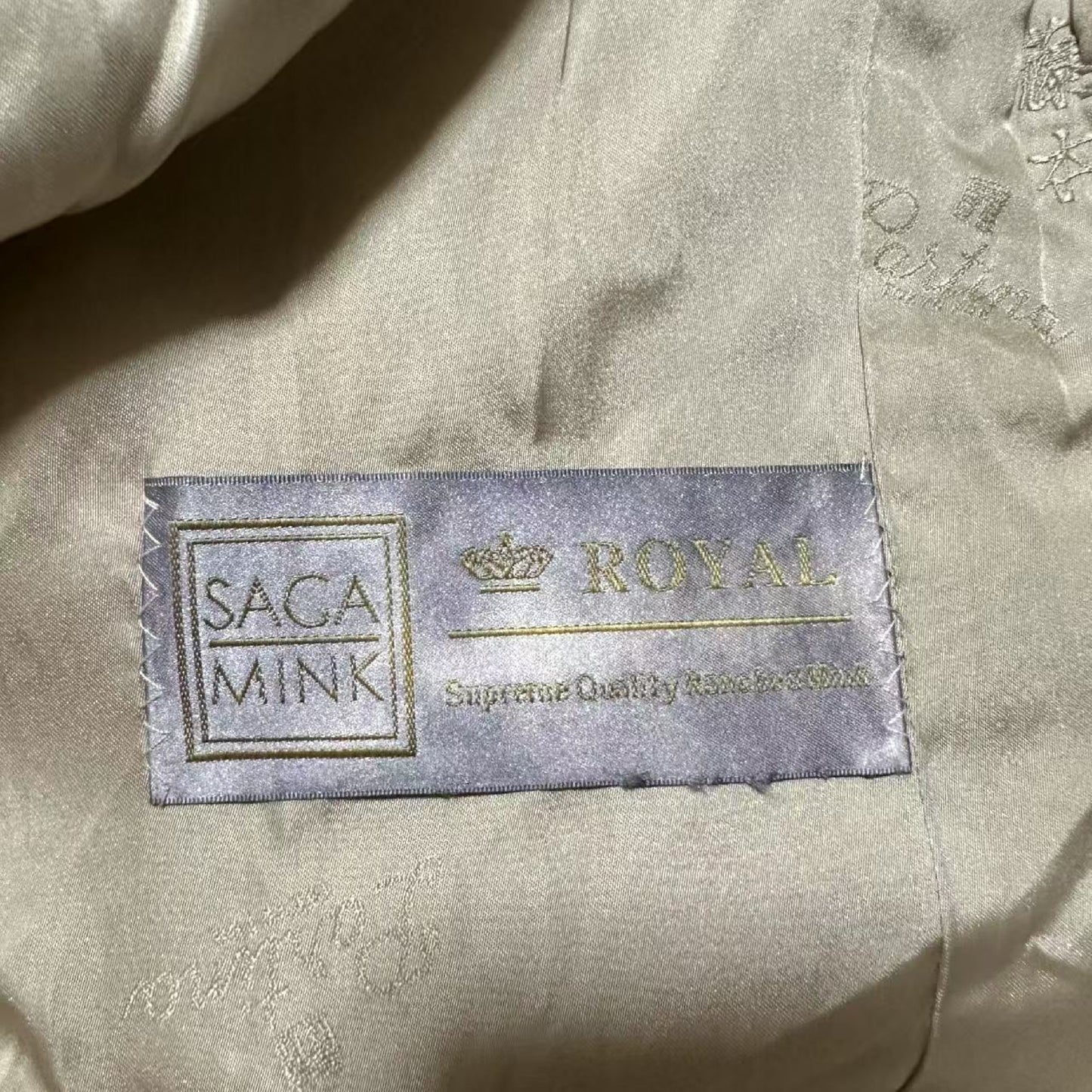 PARTINA SAGA ROYAL MINK fur coat