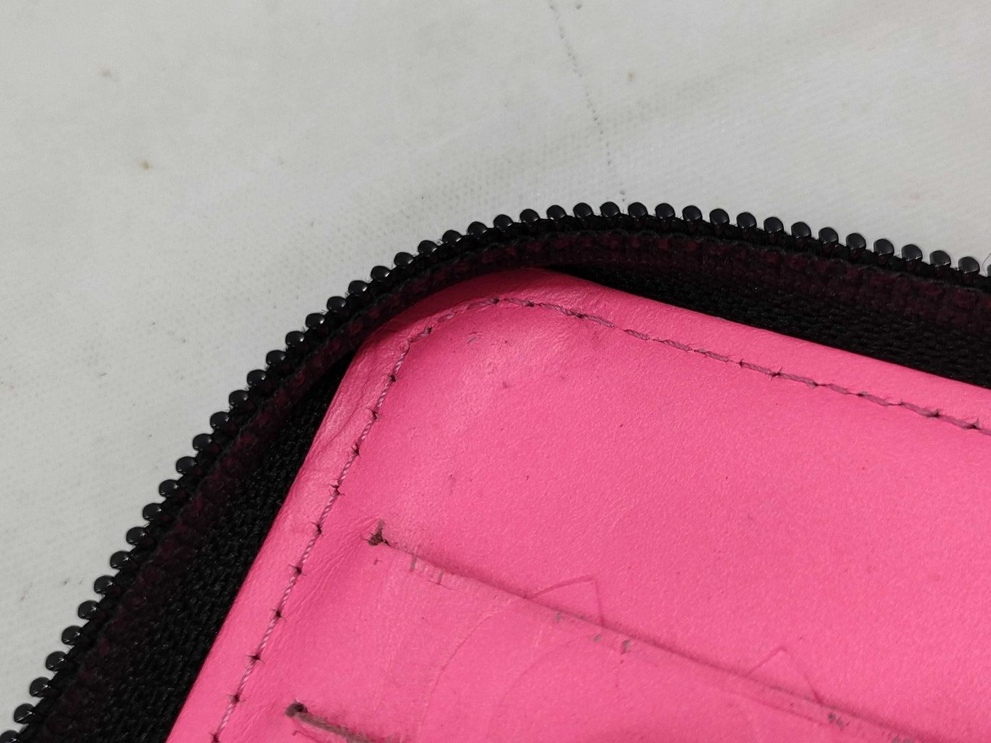 CHANEL Cambon Zippy Organizer Black x Black Wallet