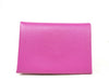 HERMES Calvi Duo Chevre Pink Card Case, Pass Case, Business Card Case