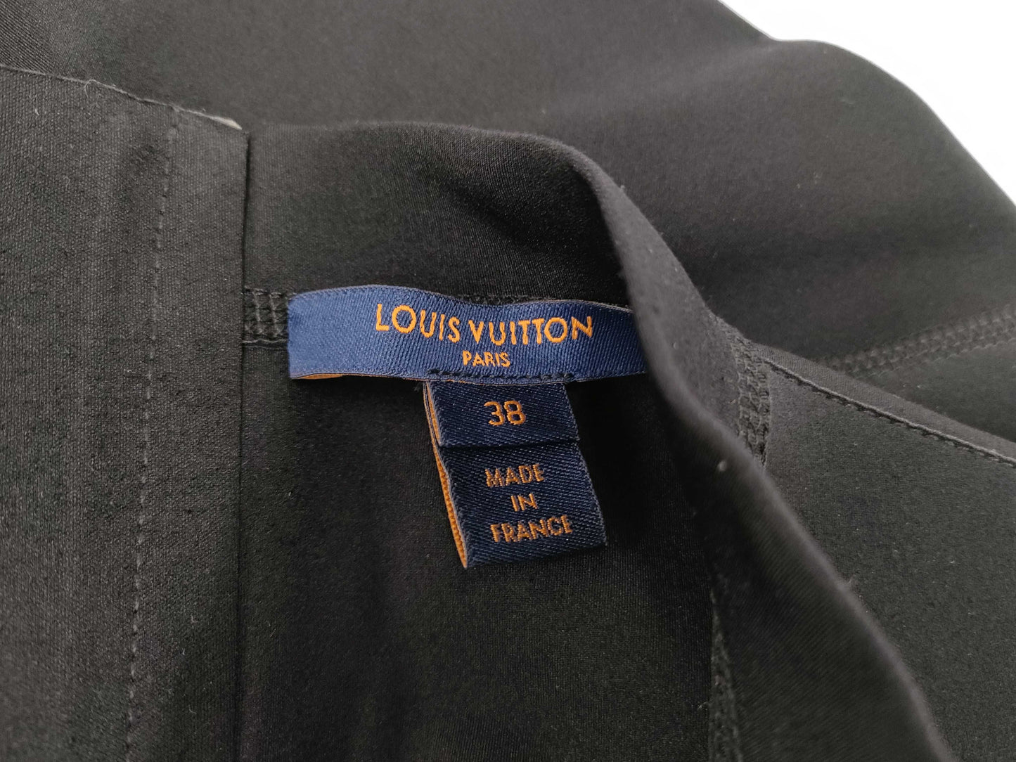 LOUIS VUITTON Monogram Zip 38 Dress