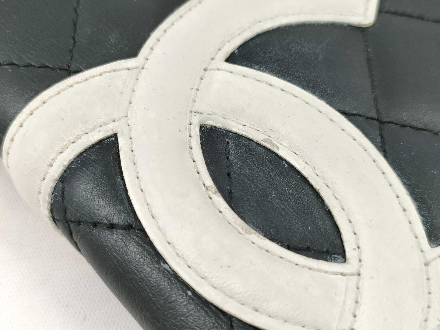 CHANEL Cambon Line Long Wallet with Coco Mark
