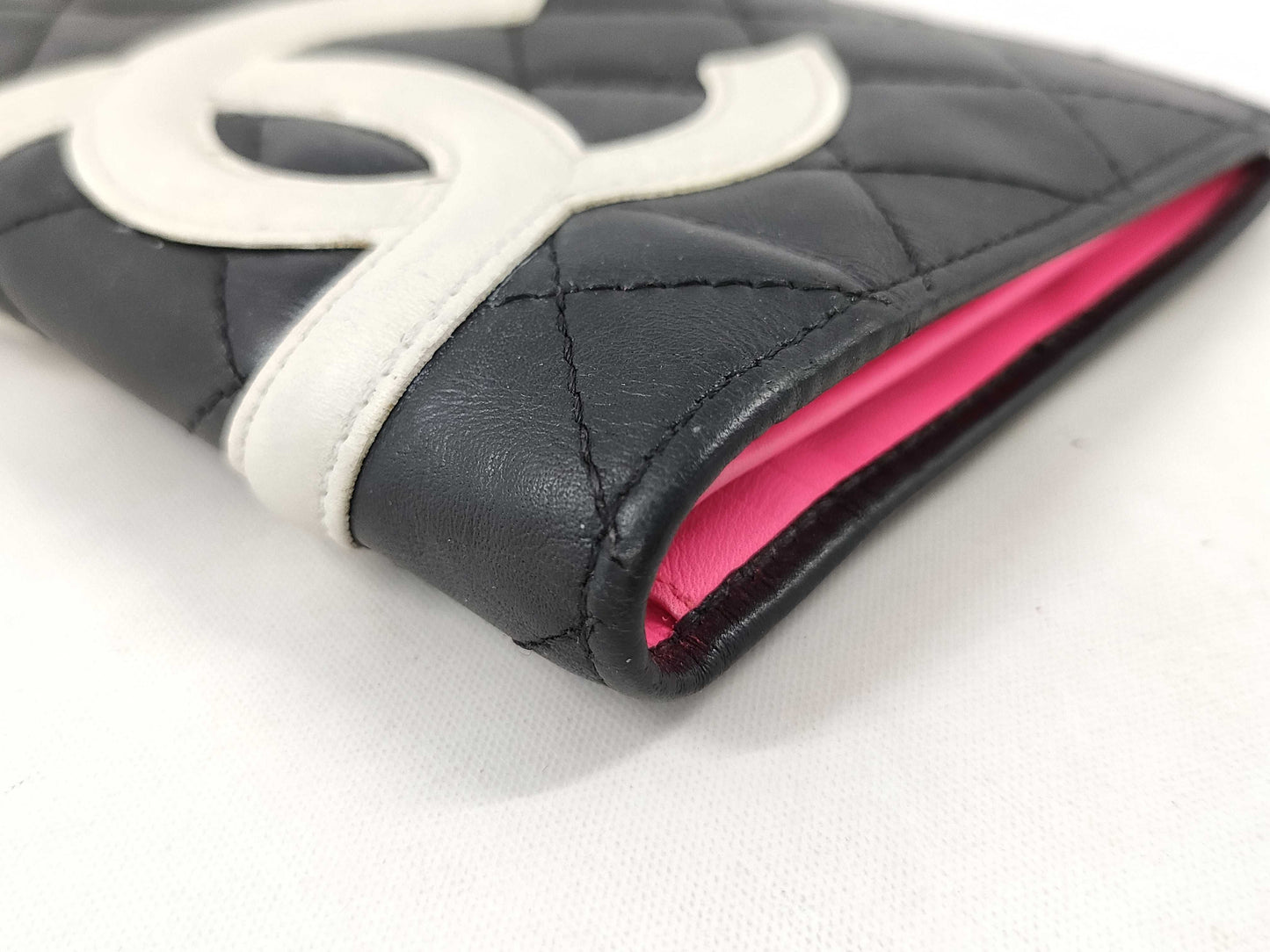 CHANEL Cambon Line Long Wallet with Coco Mark
