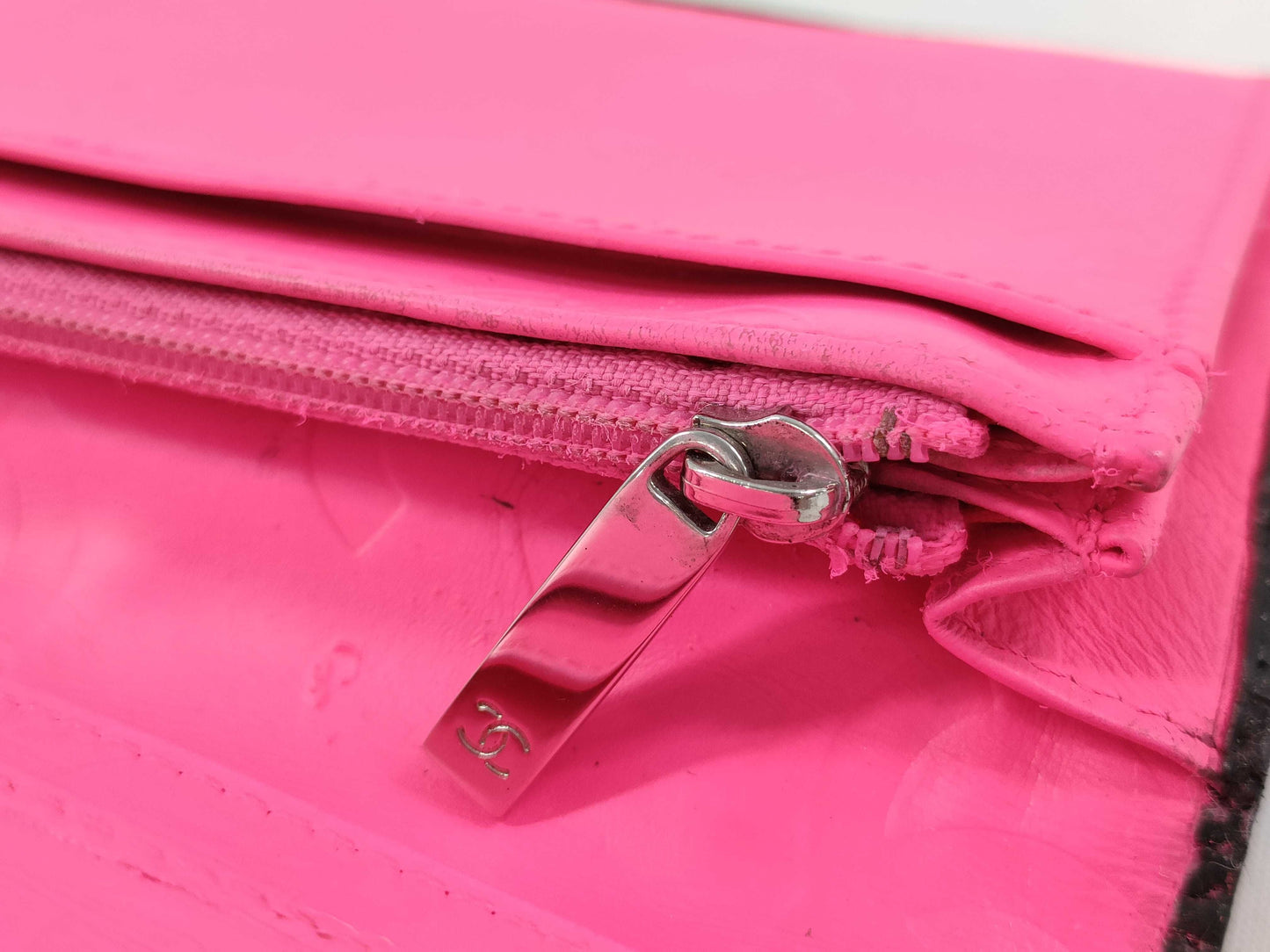 CHANEL Cambon Line Long Wallet with Coco Mark