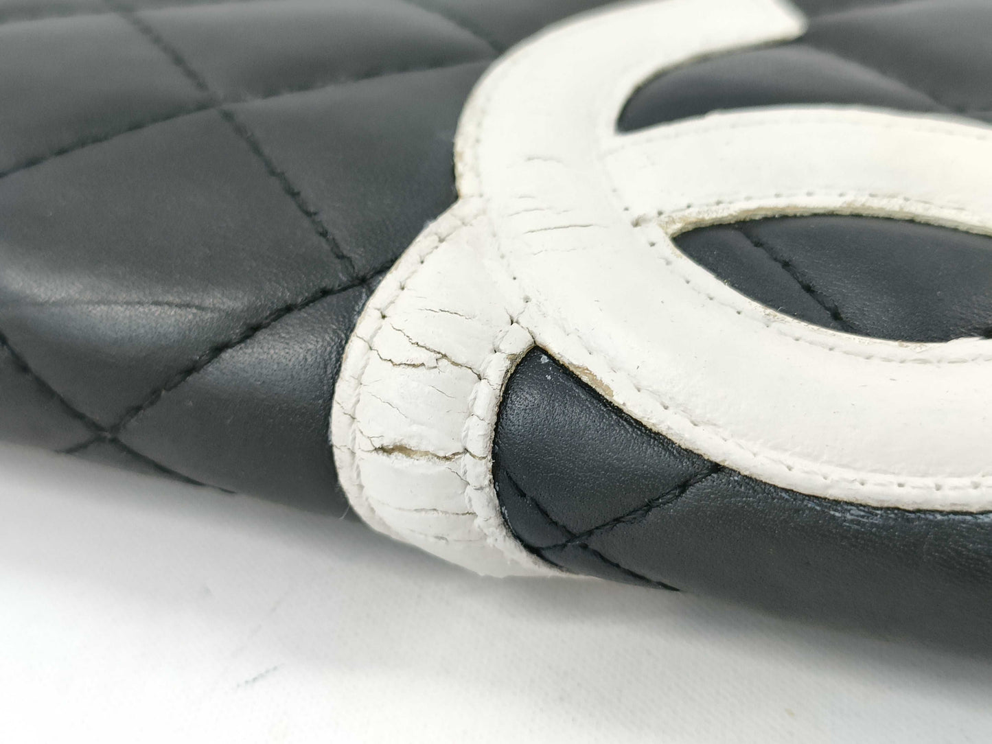 CHANEL Cambon Line Long Wallet with Coco Mark