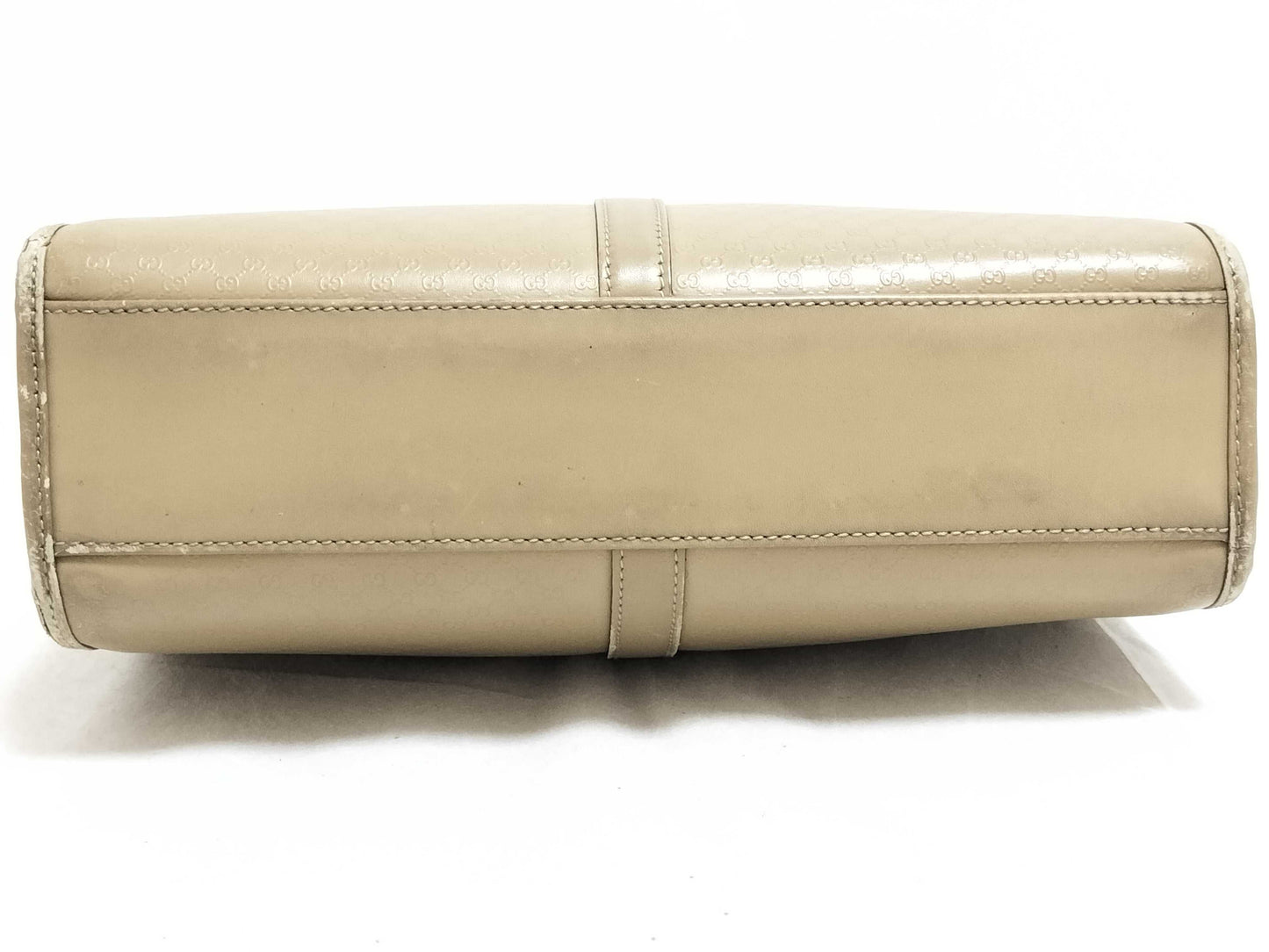 GUCCI Jackie Tote Bag / 002 1065 / Jackie / Micro GG / Leather / Beige Tote Bag
