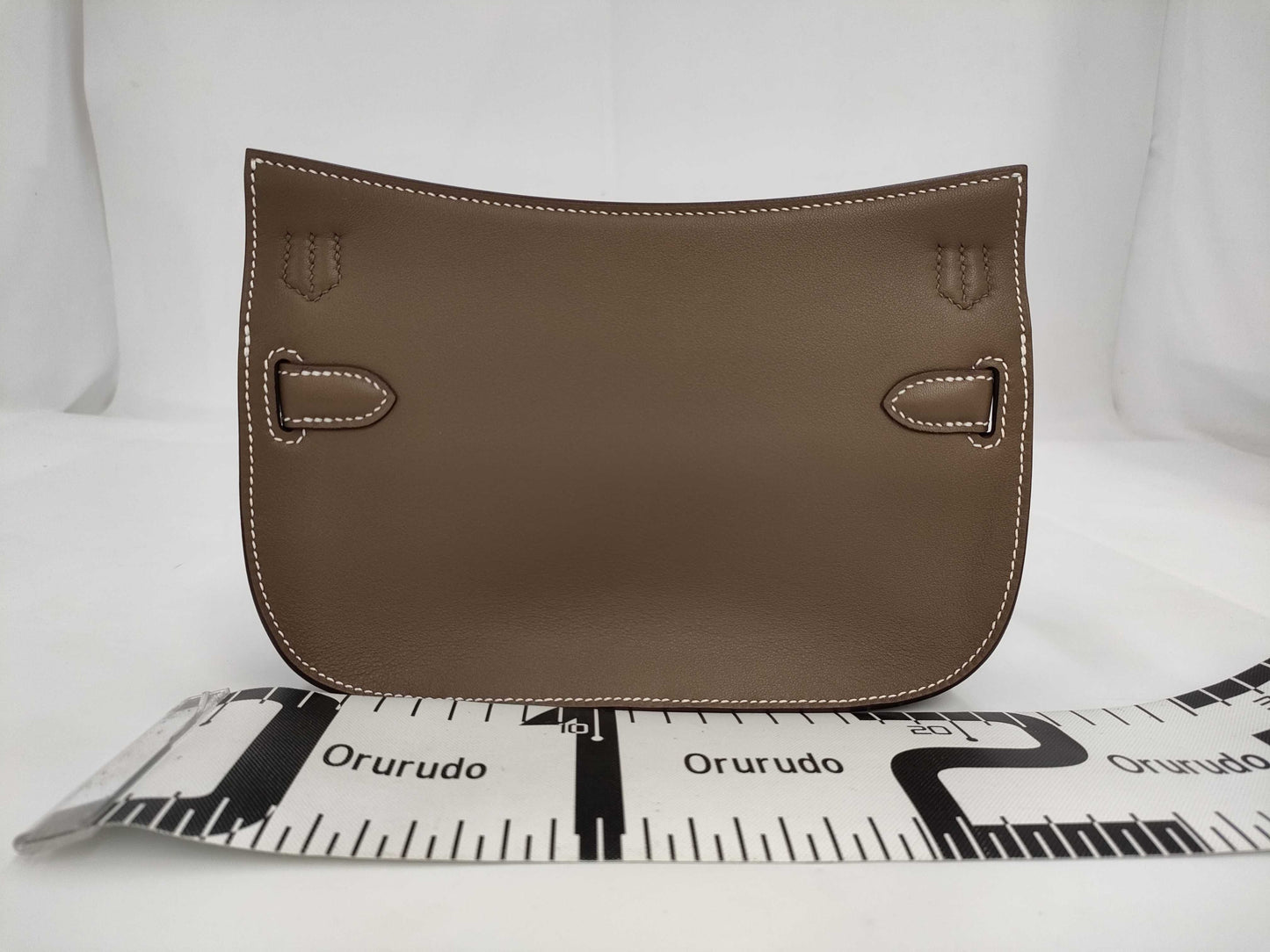 HERMES/Shoulder Bag/Gypsiere Mini/Evercolor/Etoupe/W Stamped Shoulder Bag