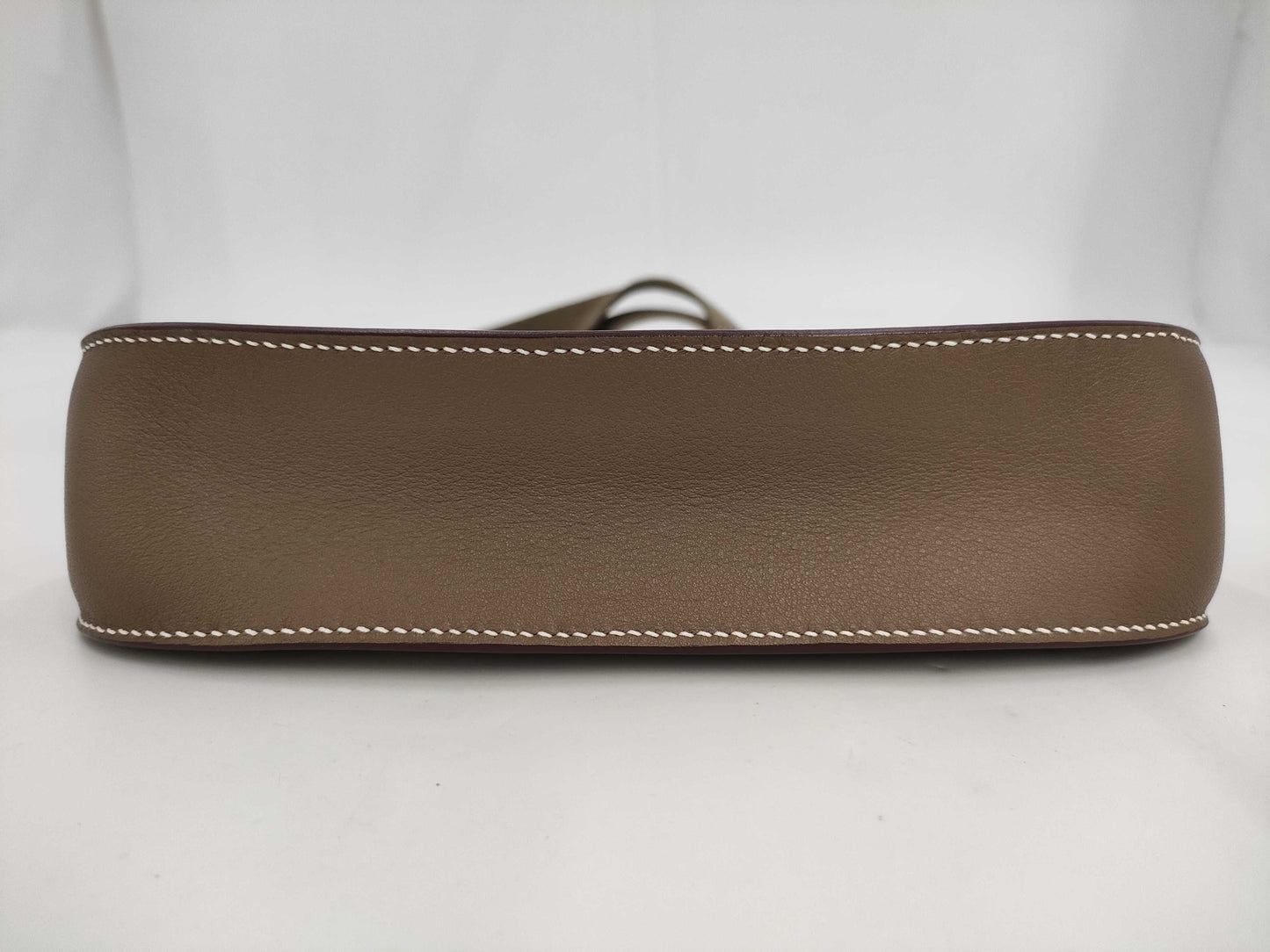 HERMES/Shoulder Bag/Gypsiere Mini/Evercolor/Etoupe/W Stamped Shoulder Bag