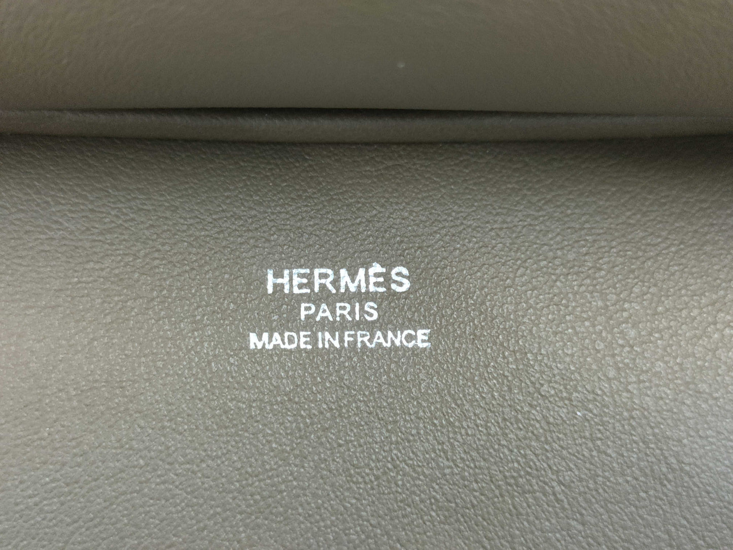 HERMES/Shoulder Bag/Gypsiere Mini/Evercolor/Etoupe/W Stamped Shoulder Bag