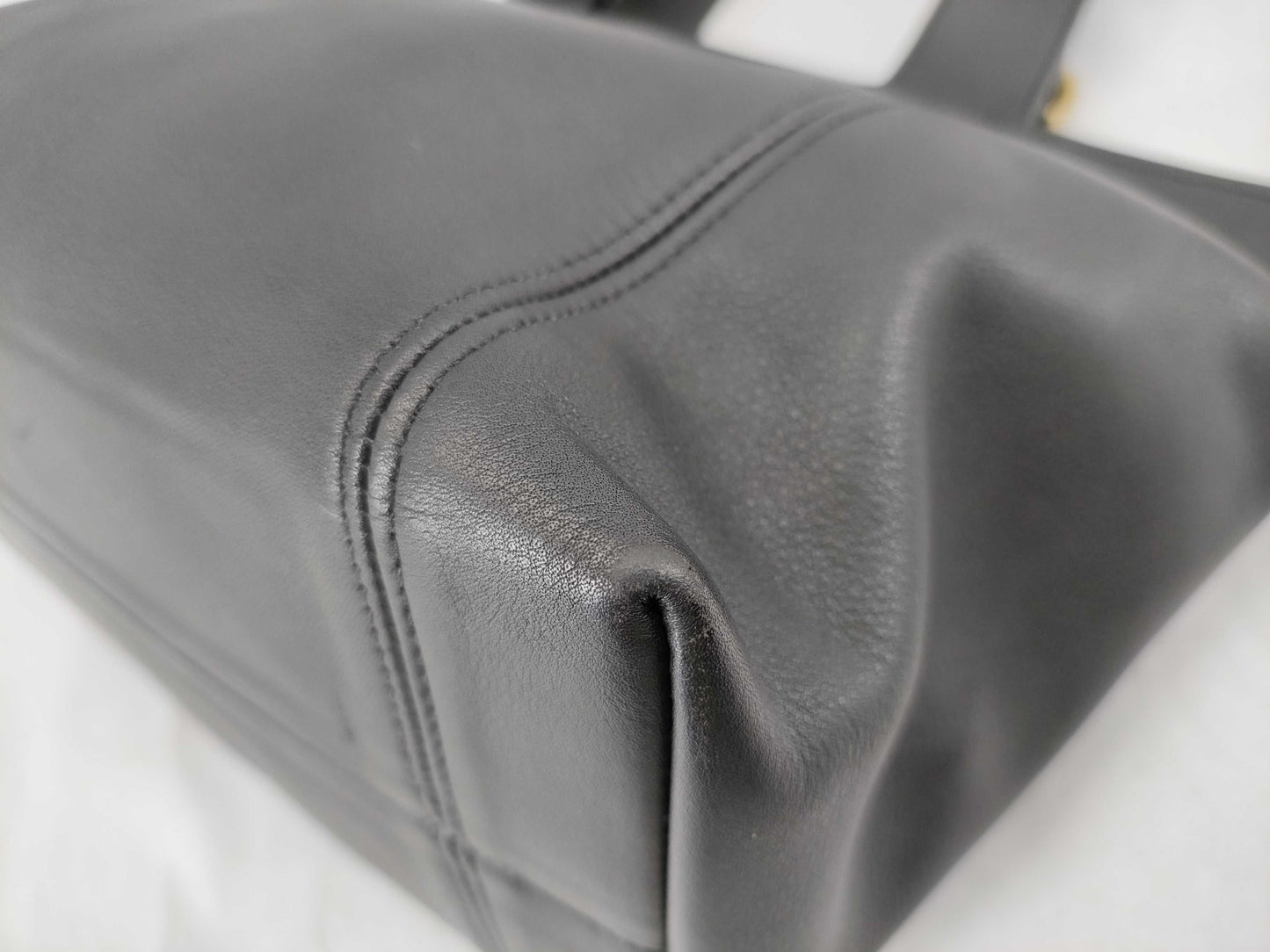 COACH Old Coach Mini Tote Bag 4133 Made in Costa Rica with Glove-Tanned Leather in Black