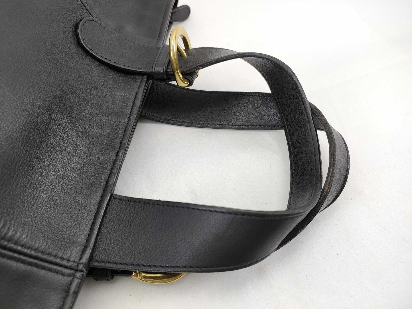 COACH Old Coach Mini Tote Bag 4133 Made in Costa Rica with Glove-Tanned Leather in Black