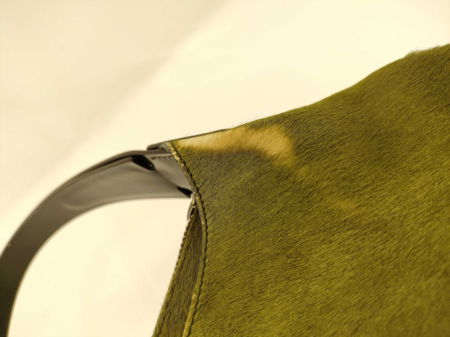 TODS Tod's/One-shoulder bag/Pony/Green Shoulder bag