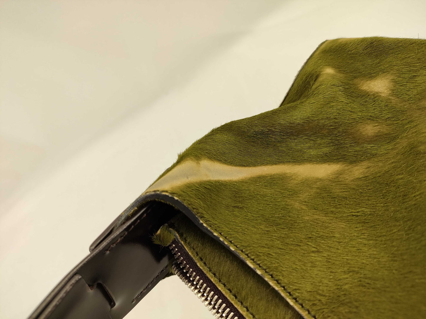 TODS Tod's/One-shoulder bag/Pony/Green Shoulder bag