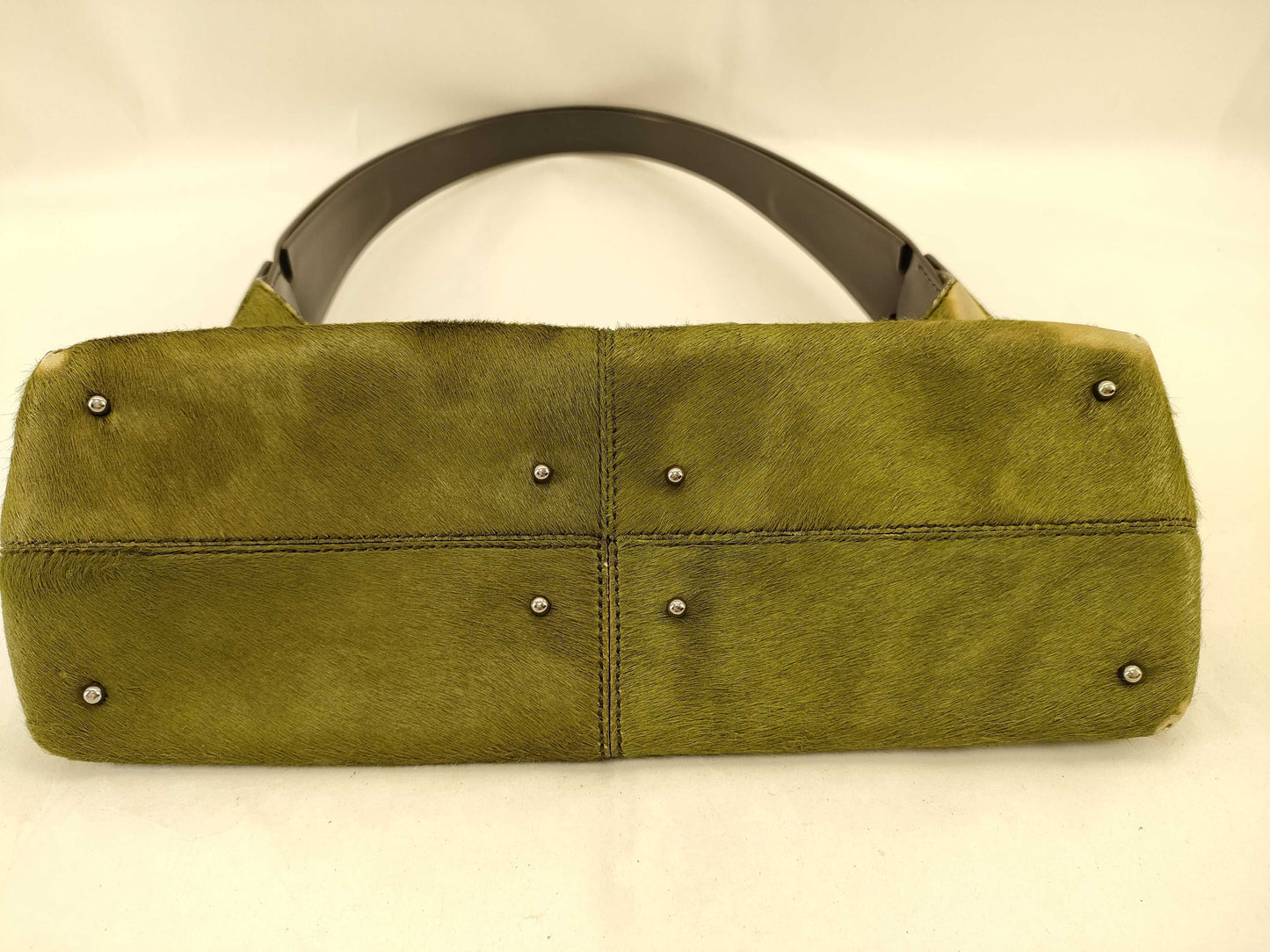 TODS Tod's/One-shoulder bag/Pony/Green Shoulder bag