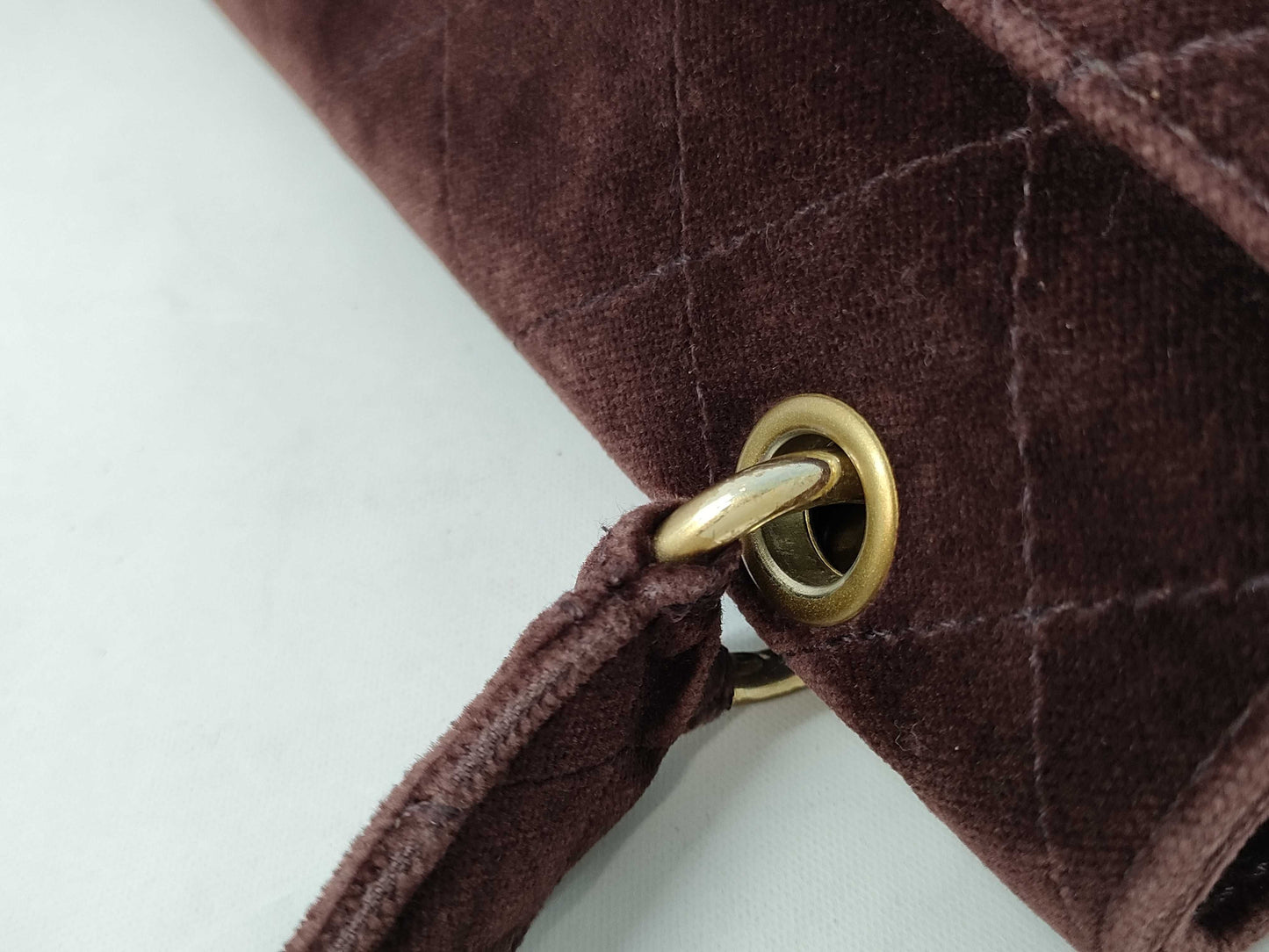 CHANEL CHANEL Matelasse Handbag Corduroy Handbag
