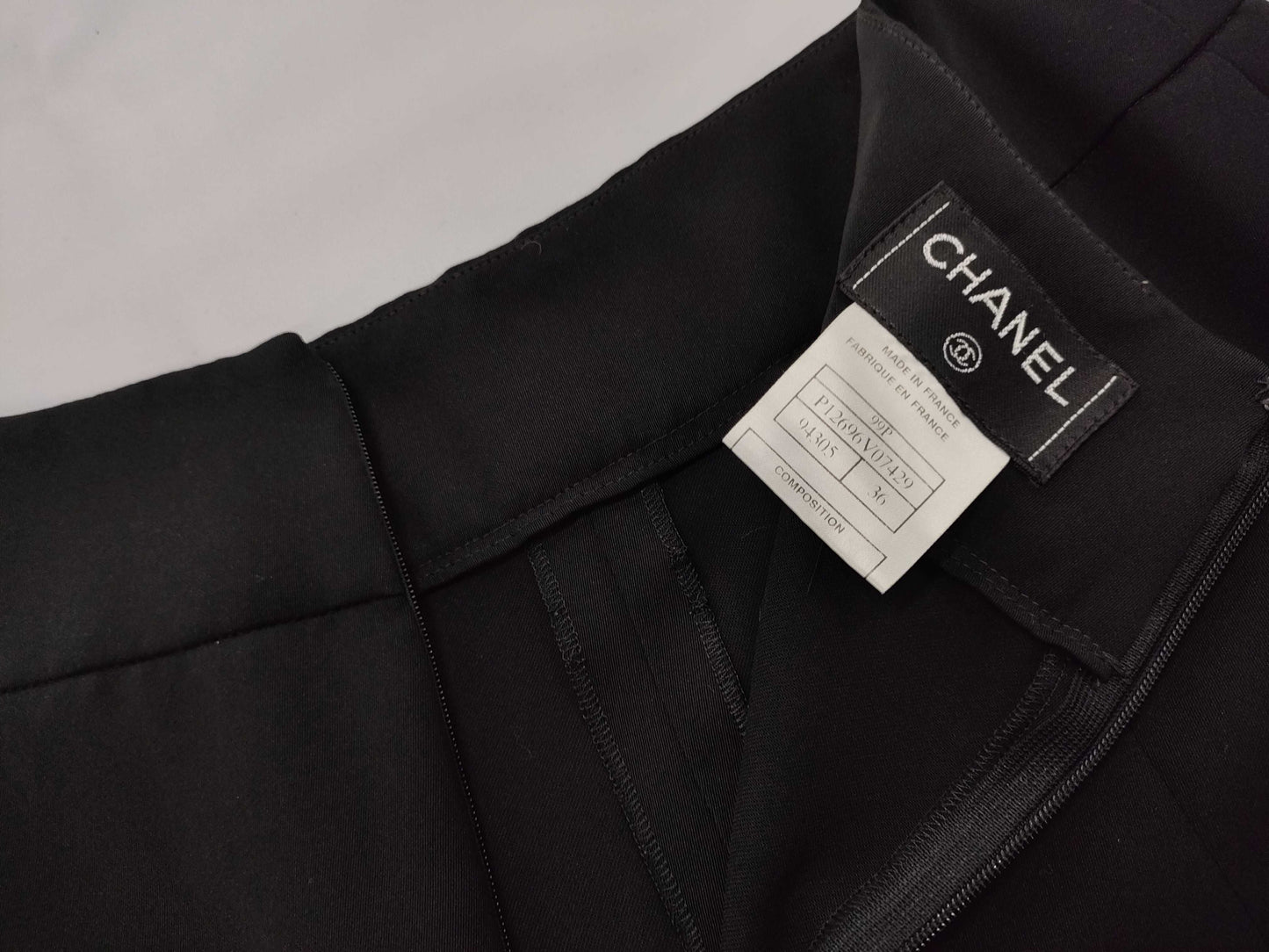 CHANEL CHANEL Logo Plate Long Skirt Size 36 Skirt