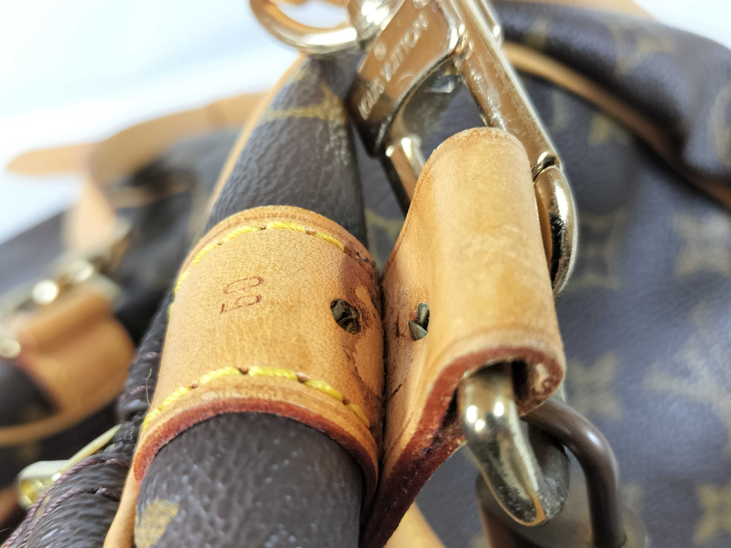 LOUIS VUITTON Monogram LV Bag Boston Bag