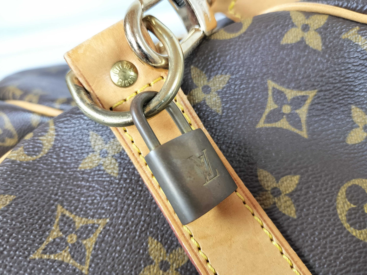 LOUIS VUITTON Monogram LV Bag Boston Bag