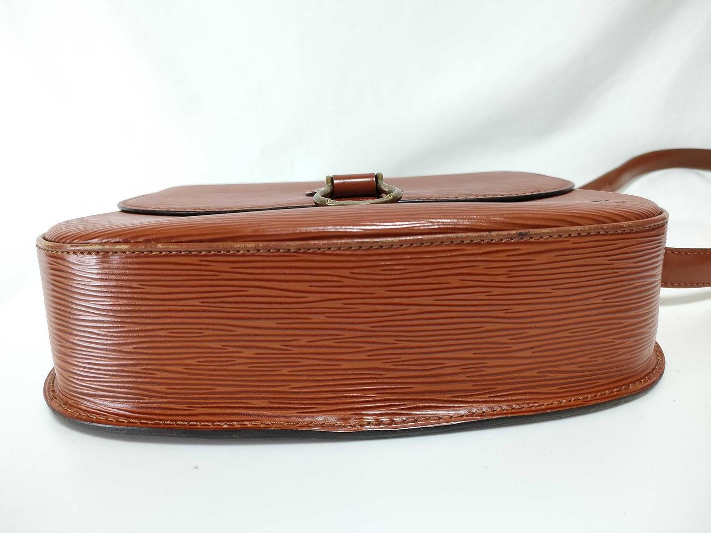 LOUIS VUITTON M52193 Epi Leather Brown Shoulder Bag
