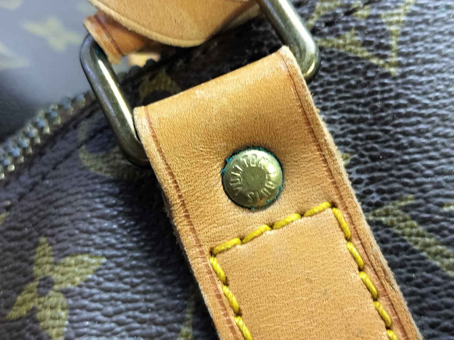 LOUIS VUITTON Monogram LV Bag Boston Bag