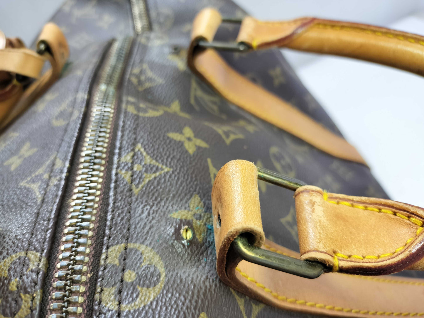 LOUIS VUITTON Monogram LV Bag Boston Bag