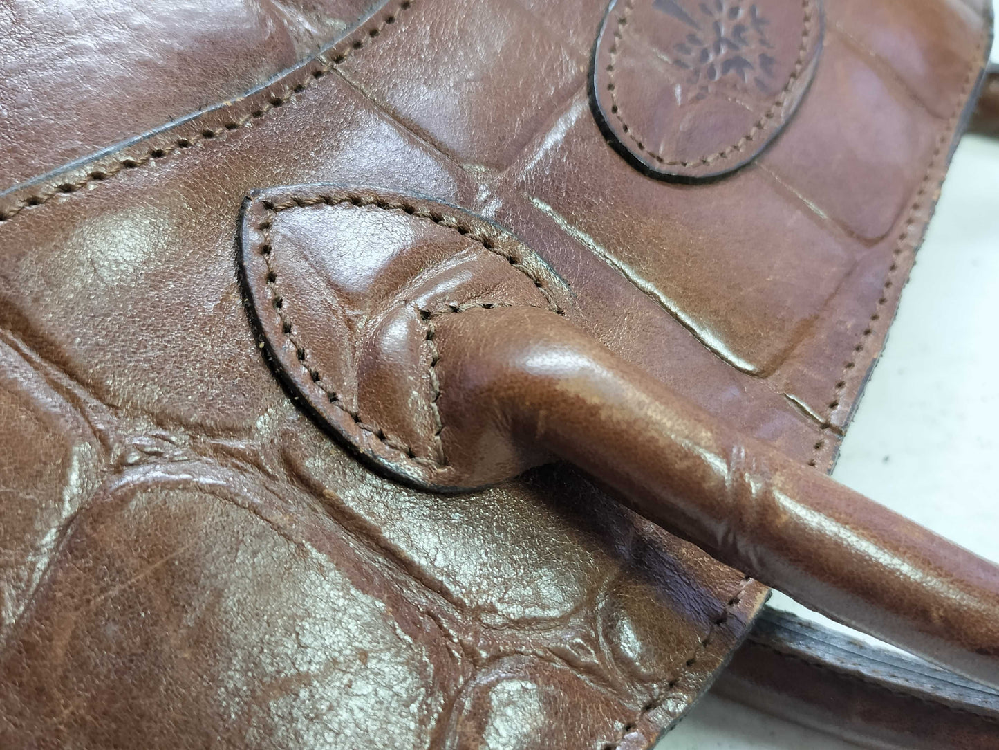 Mulberry Crocodile Handbag Handbag