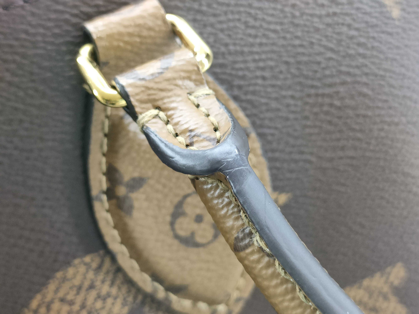 LOUIS VUITTON M45321 Monogram Louis Vuitton Giant On-the-Go MM Tote Bag with IC Tag and G Hardware