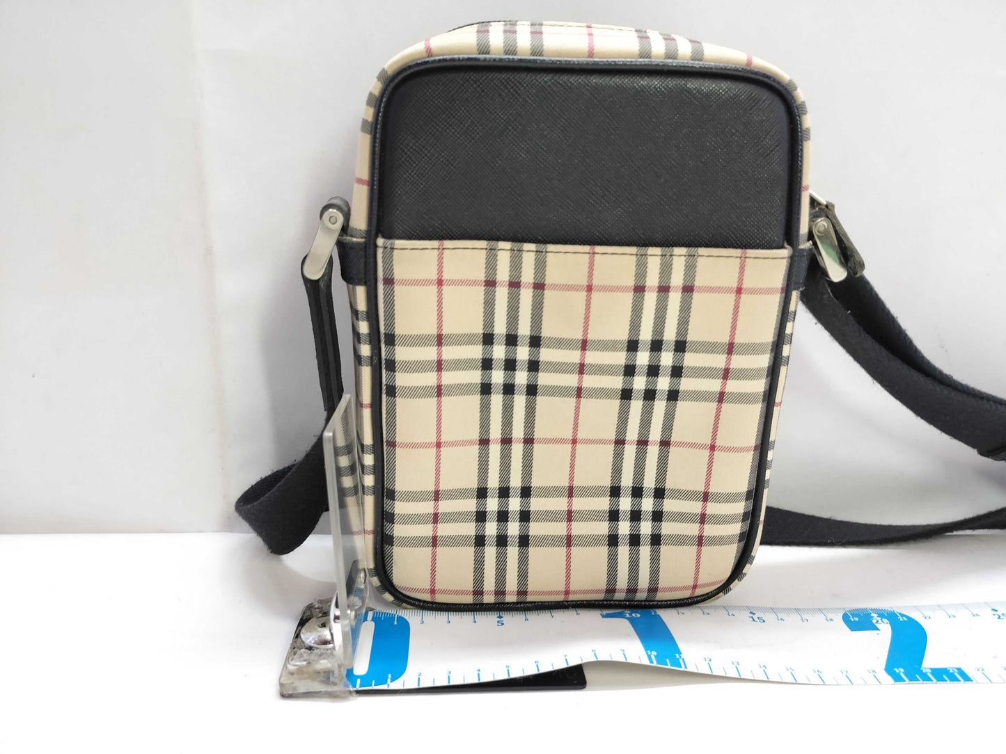 BURBERRY Nova Check Shoulder Bag