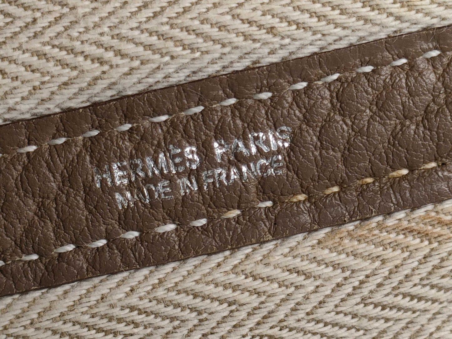 HERMES Garden Party Negonda? O PM Handbag