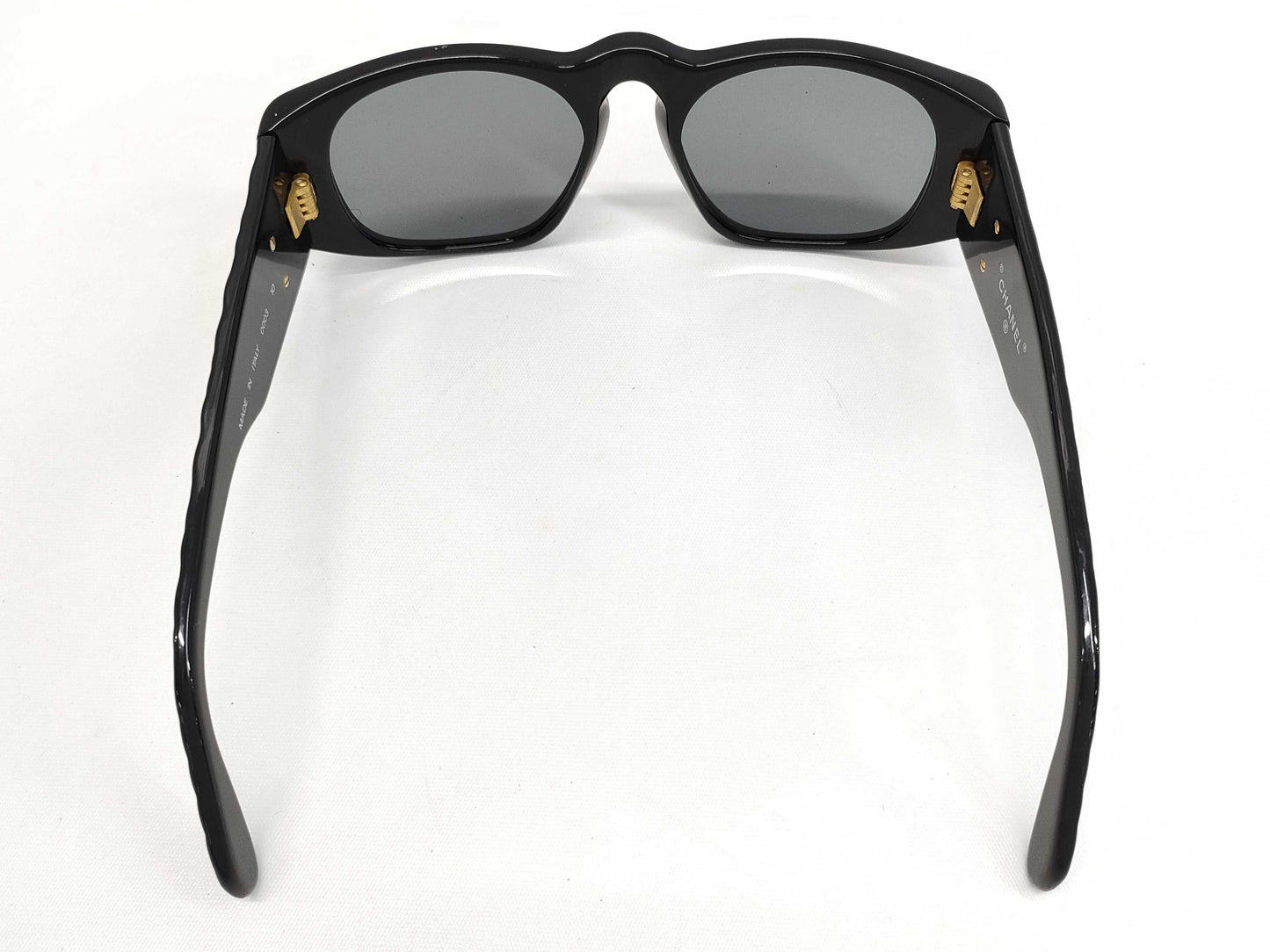 CHANEL CHANEL Matelasse Sunglasses Black Sunglasses/Eyeglasses