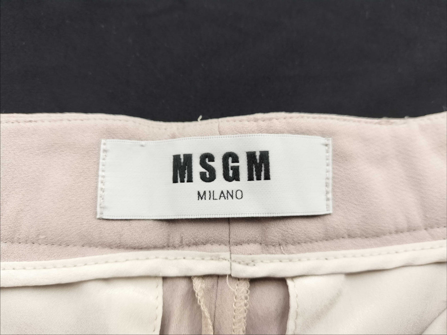 MSGM Women's Beige Pants