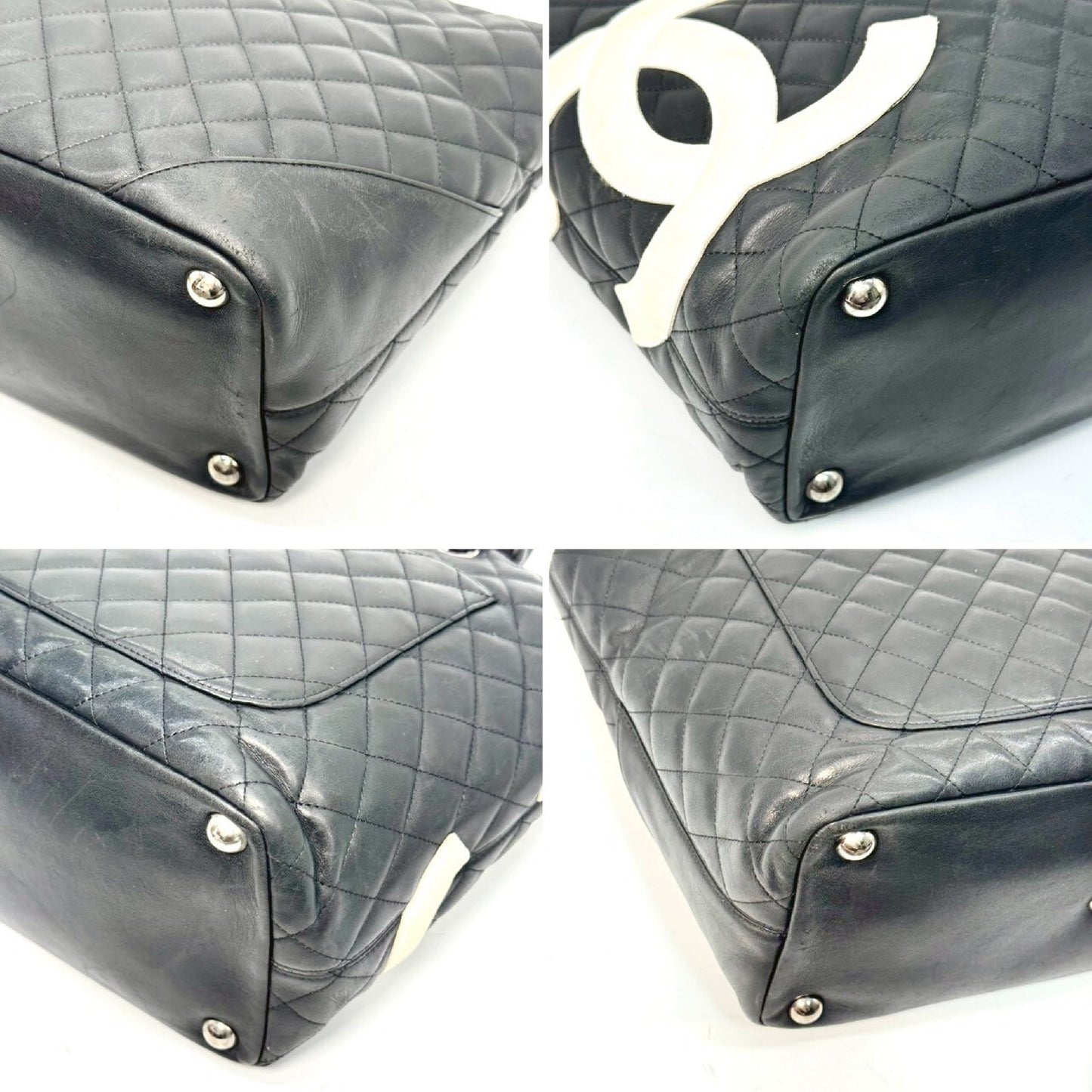 CHANEL Cambon Large Tote Bag, Black, No Serial Number Seal