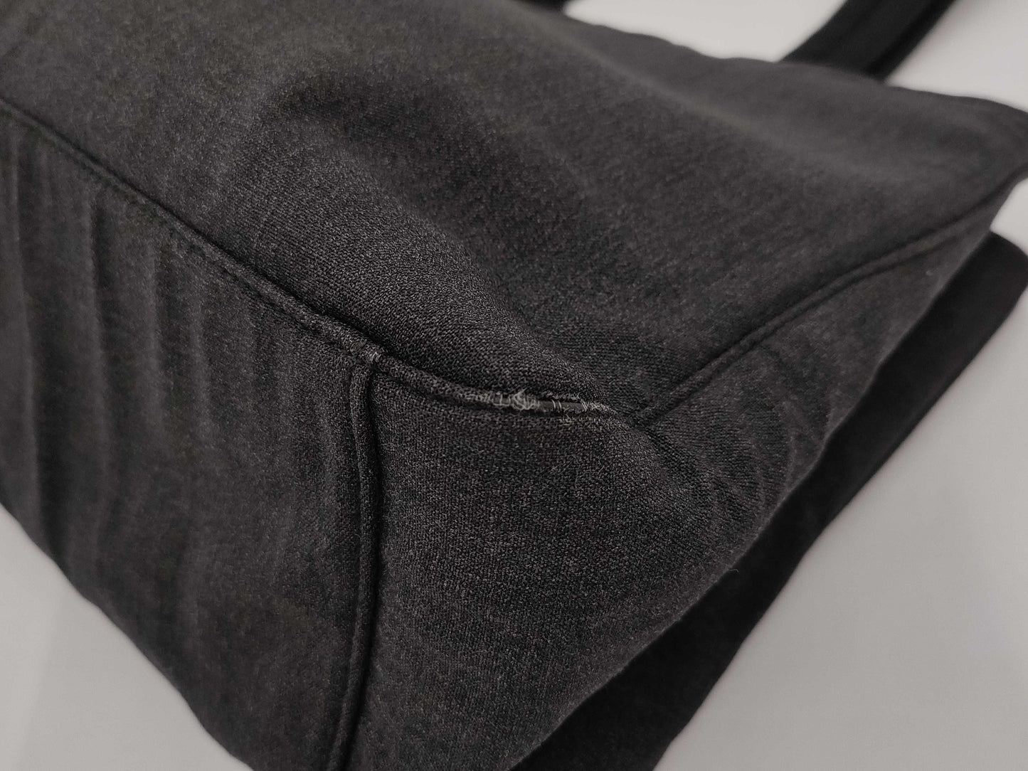 PRADA Gray Tote Bag