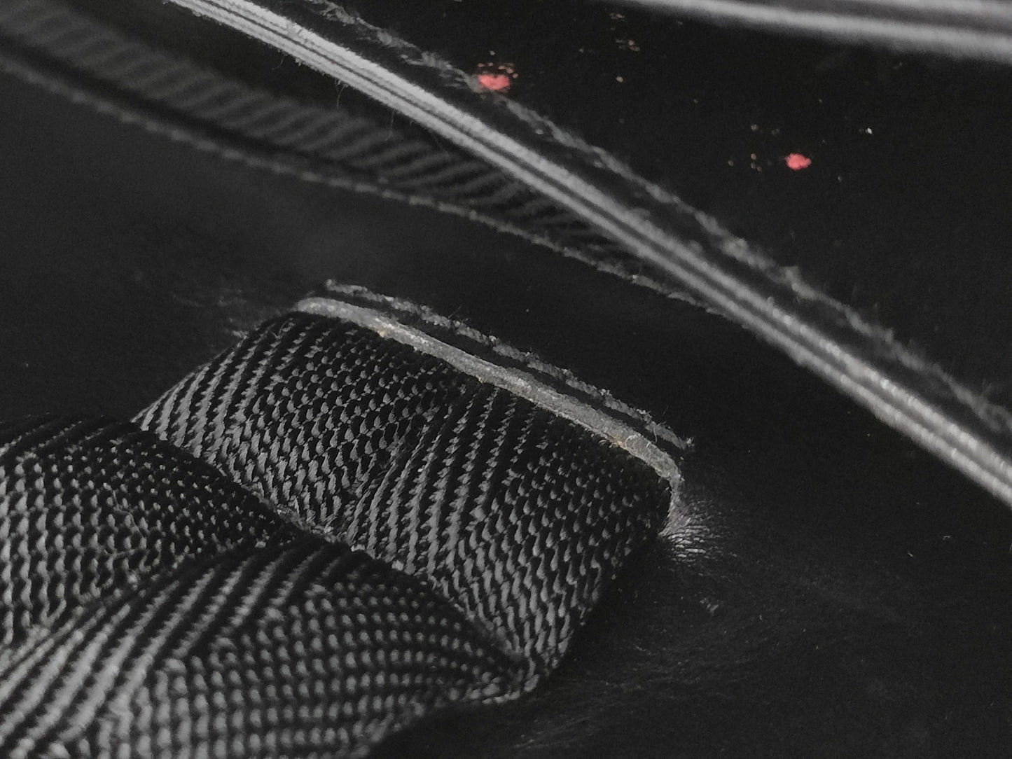 PRADA Gray Tote Bag