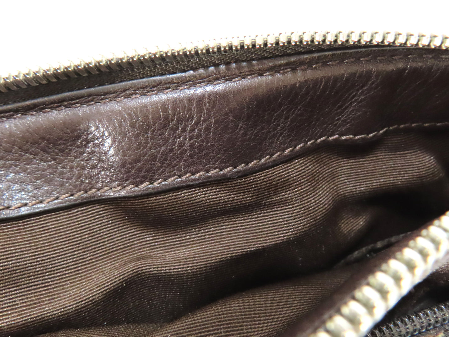 COACH leather tote handbag