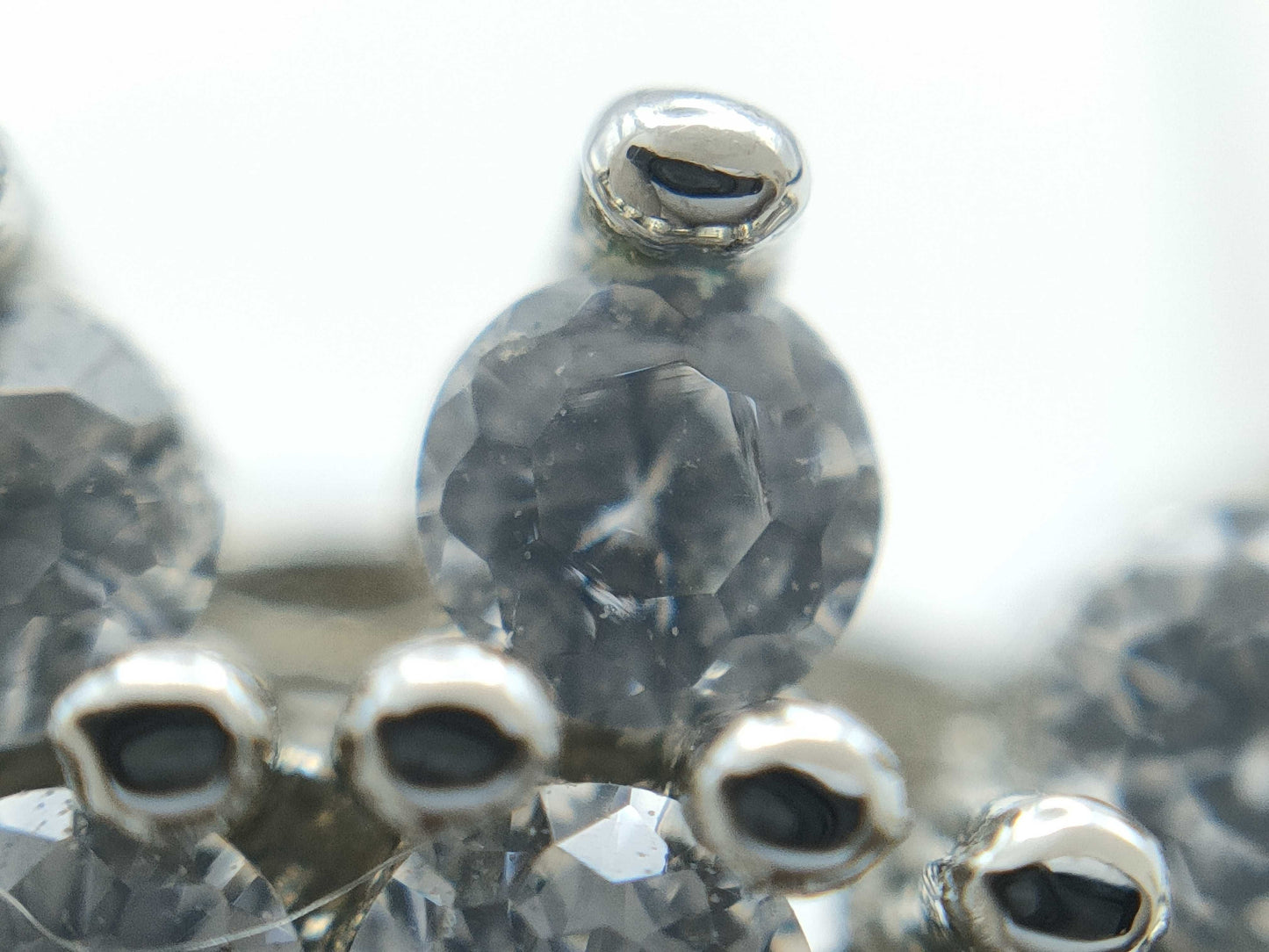R0.62ct Clear Stone SV925 5.4g Ring