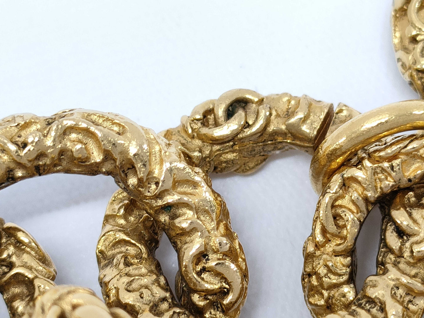 CHANEL CHANEL Lava Coco Mark Bracelet 93A Gold Bracelet/Bangle