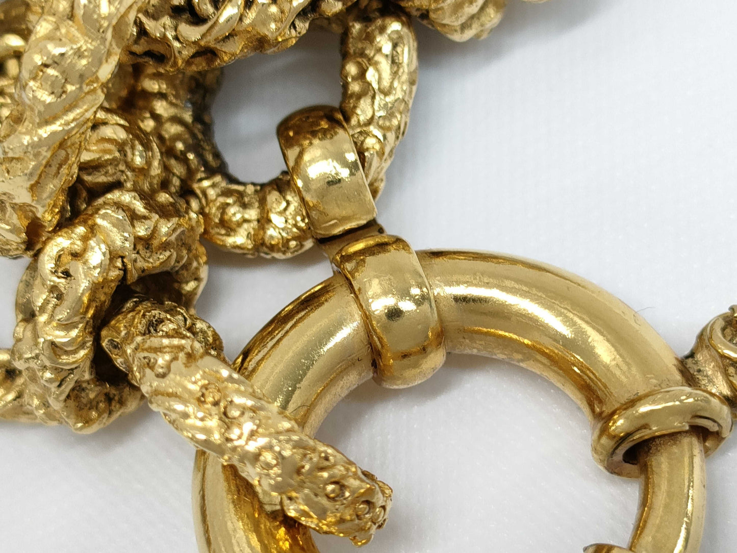 CHANEL CHANEL Lava Coco Mark Bracelet 93A Gold Bracelet/Bangle