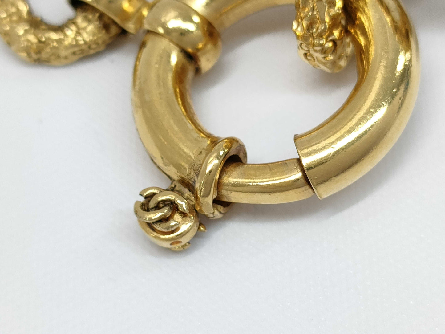 CHANEL CHANEL Lava Coco Mark Bracelet 93A Gold Bracelet/Bangle