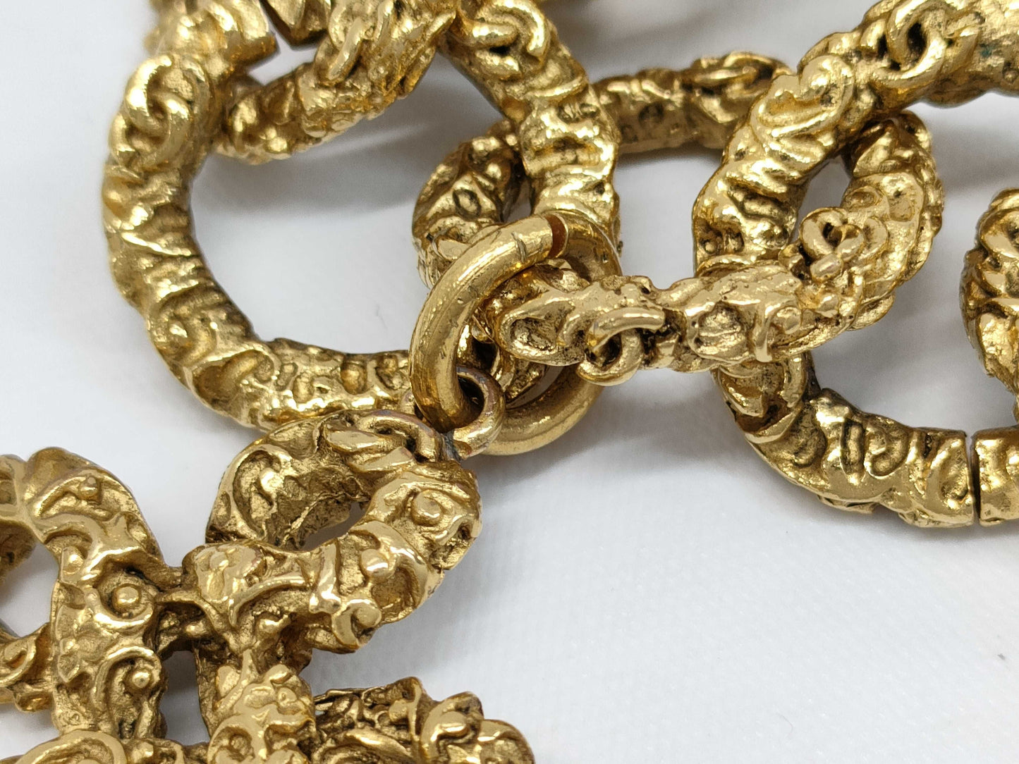 CHANEL CHANEL Lava Coco Mark Bracelet 93A Gold Bracelet/Bangle