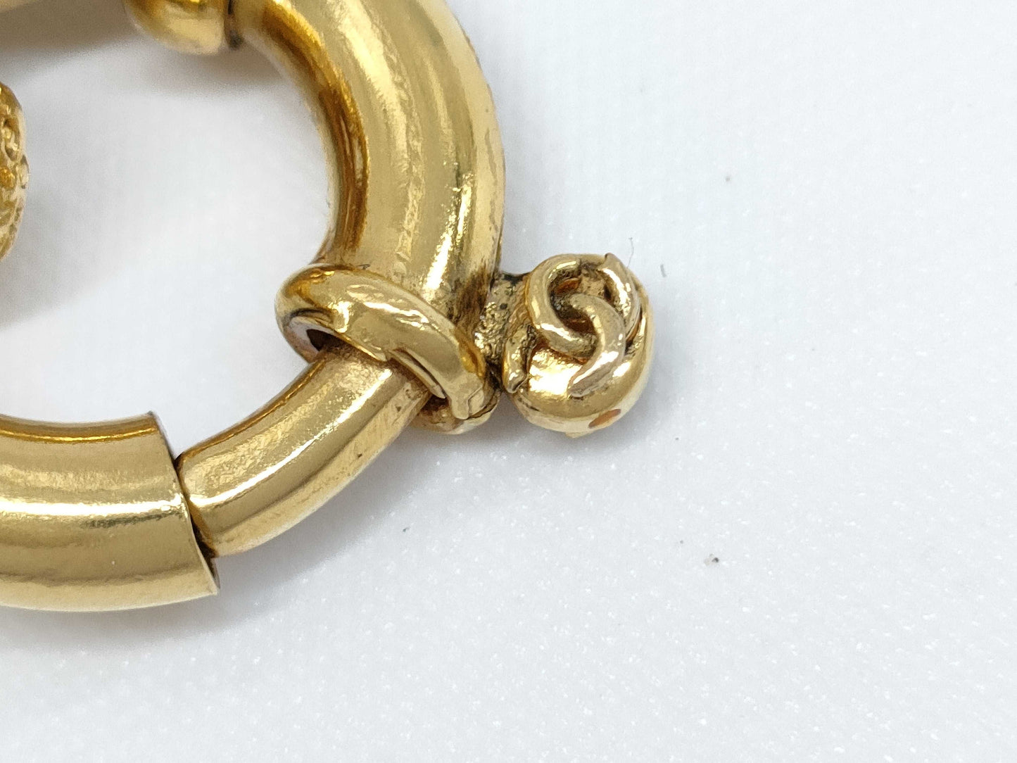 CHANEL CHANEL Lava Coco Mark Bracelet 93A Gold Bracelet/Bangle