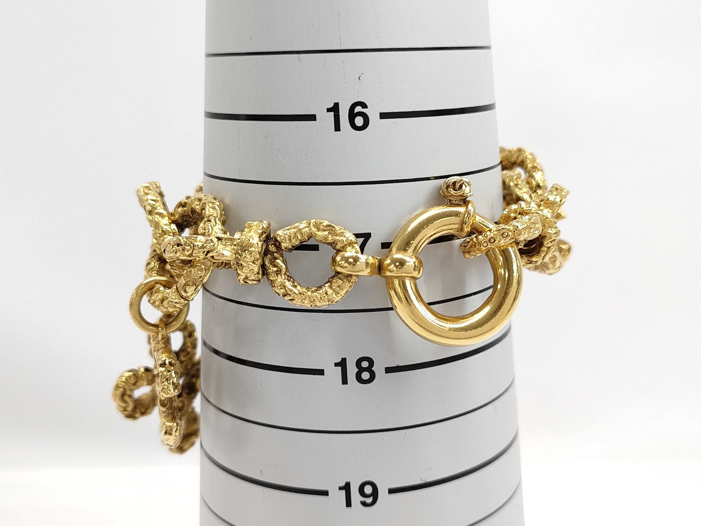 CHANEL CHANEL Lava Coco Mark Bracelet 93A Gold Bracelet/Bangle