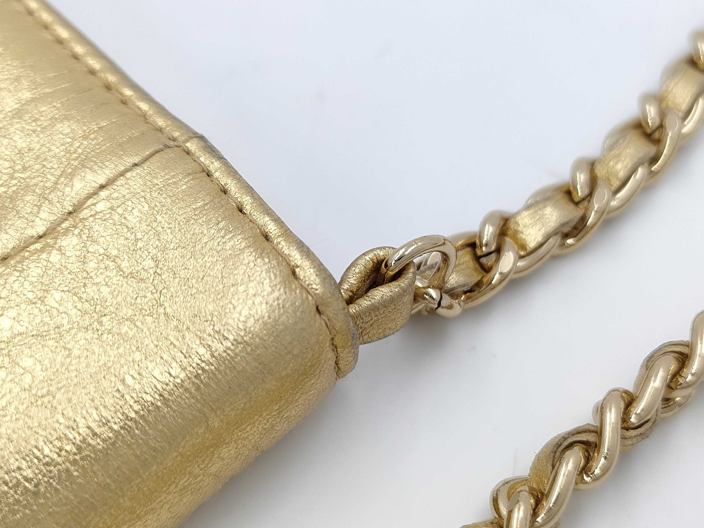 CHANEL Chocobar Shoulder Bag