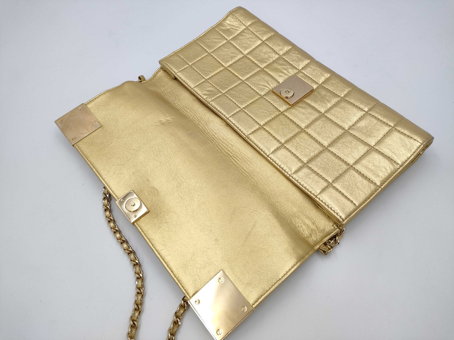 CHANEL Chocobar Shoulder Bag