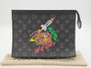 LOUIS VUITTON Monogram Eclipse Pochette Voyage MM Second Bag