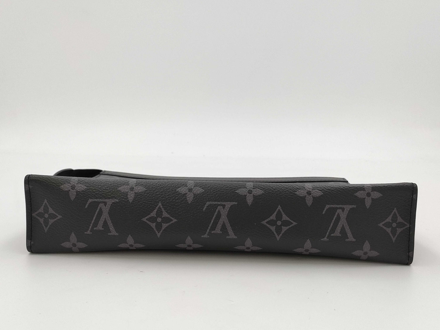 LOUIS VUITTON Monogram Eclipse Pochette Voyage MM Second Bag