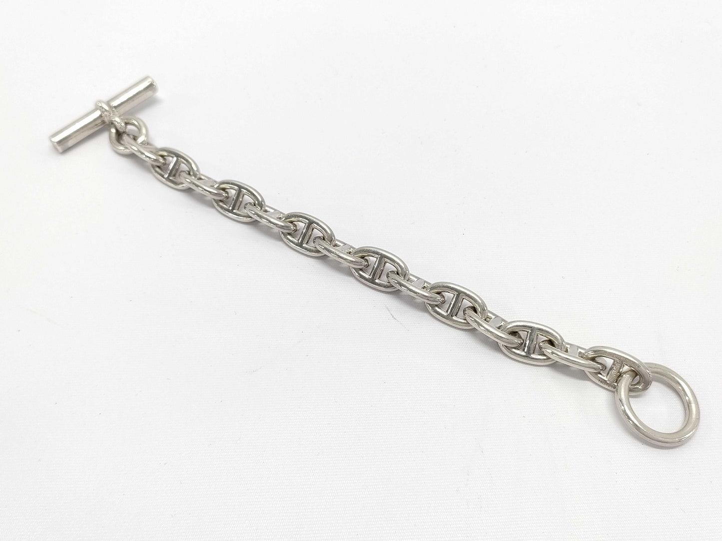 HERMES Chaine Dunk Bracelet 51.5g Bracelet/Bangle