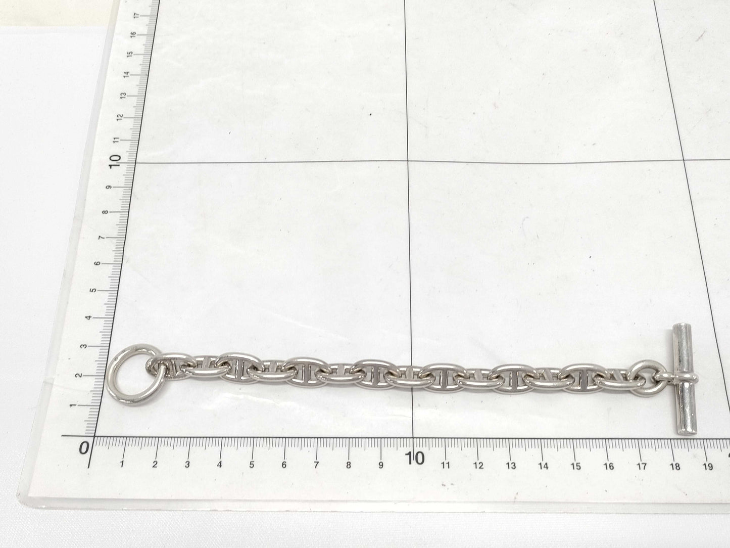 HERMES Chaine Dunk Bracelet 51.5g Bracelet/Bangle