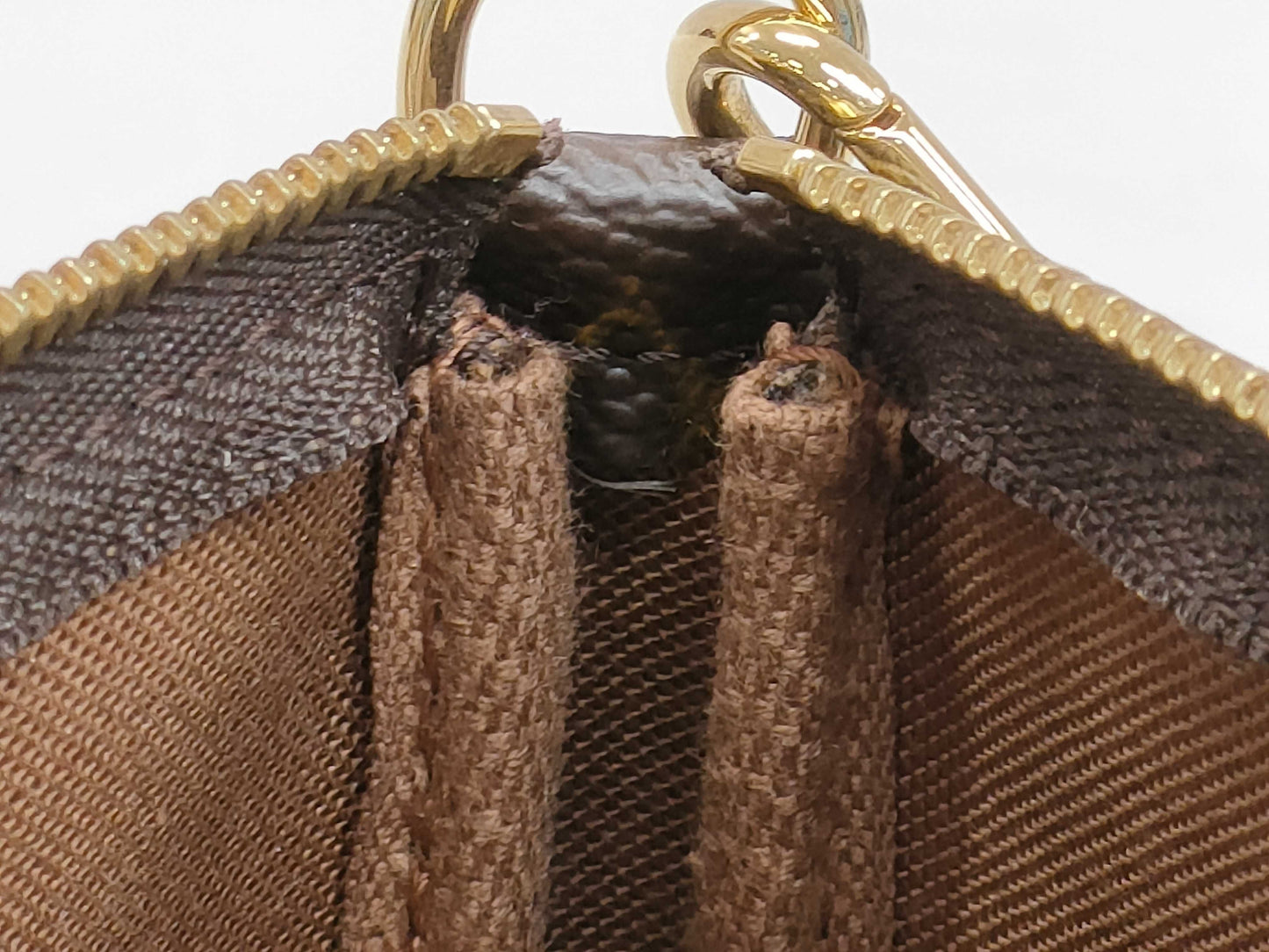 LOUIS VUITTON Damier Louis Vuitton Monogram Accessory Pouch