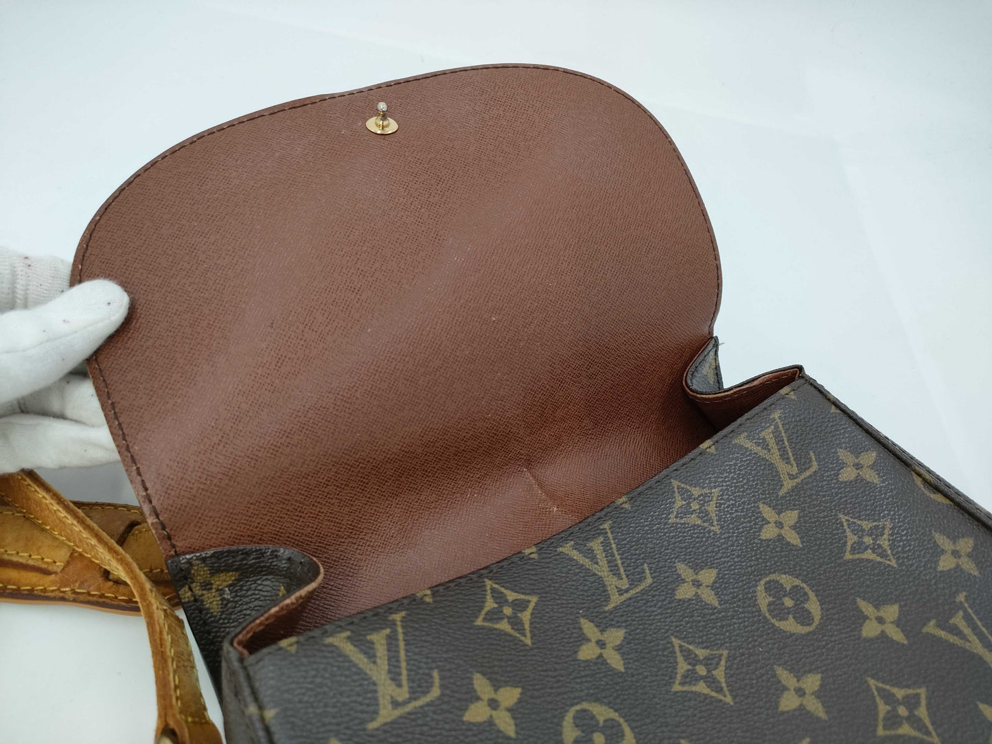 LOUIS VUITTON Monogram Saint-Cloud Shoulder Bag
