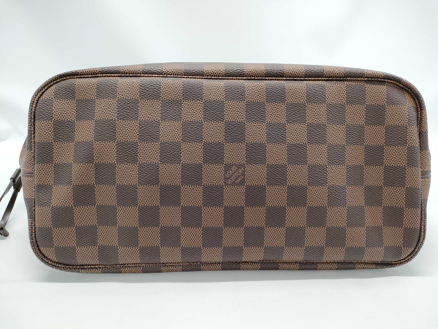 LOUIS VUITTON Damier Neverfull MM Tote Bag with Pouch